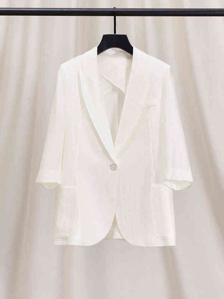 women's suits blazers seven point sleeve five medium high-end acetic acid satin white suit coat women's summer thin style high-gra, White;black
women's suits blazers seven point sleeve five medium high-end acetic acid satin white suit coat women's summer thin style high-gra, White;black