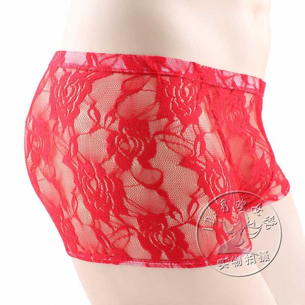 2022 adultshop ye zimei' ultra thin transparent lace boxers men' underwear, Red;black
2022 adultshop ye zimei' ultra thin transparent lace boxers men' underwear, Red;black