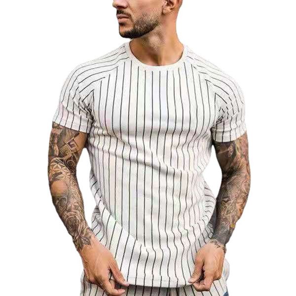 men's t-shirts style men muscle stripe tshirt summer clothing streetwear round neck shirt fashion short sleeve men's, White;black
men's t-shirts style men muscle stripe tshirt summer clothing streetwear round neck shirt fashion short sleeve men's, White;black