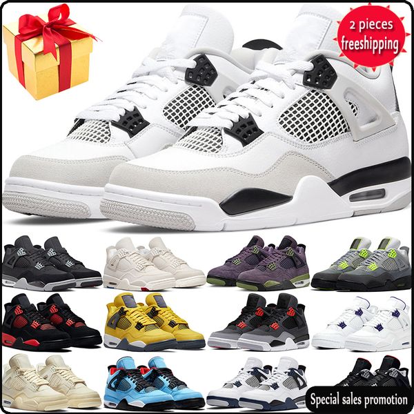 2022 4 retro basketball shoe 4s military black blank canvas university blue white cement sail back cat mens trainer outdoor sports sneakers
2022 4 retro basketball shoe 4s military black blank canvas university blue white cement sail back cat mens trainer outdoor sports sneakers