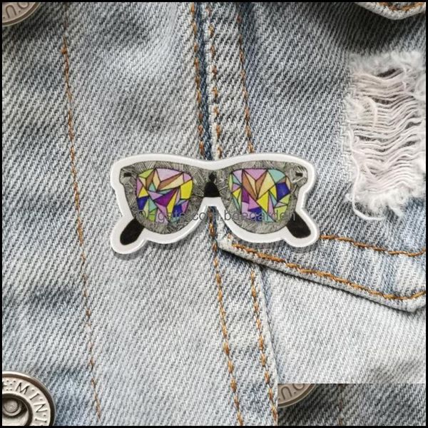 pins brooches jewelry pins beautif brooch for women cartoon cute glasses colorf acrylic badges lapel pin scarf buckle ha dhmag, Gray 
pins brooches jewelry pins beautif brooch for women cartoon cute glasses colorf acrylic badges lapel pin scarf buckle ha dhmag, Gray