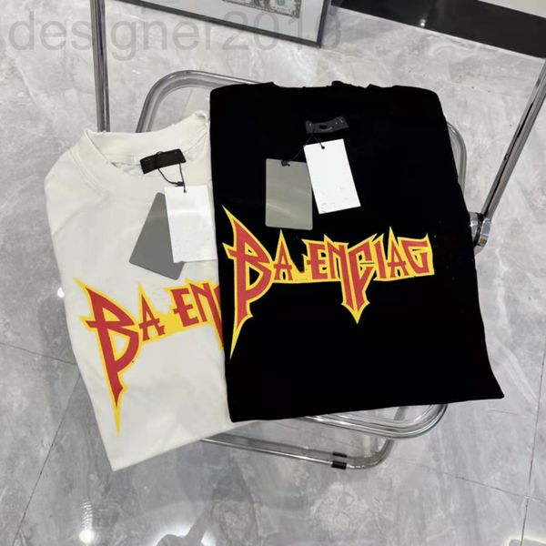 men's t-shirts designer home b 2022ss new men's and women's rock band short sleeve paris cotton old splash hole loose t-shirt, White;black
men's t-shirts designer home b 2022ss new men's and women's rock band short sleeve paris cotton old splash hole loose t-shirt, White;black