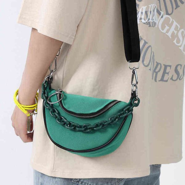 fanny packs texture student satchel trend chain fashion korean street trend women's waist bag personalized chest bag 220627
fanny packs texture student satchel trend chain fashion korean street trend women's waist bag personalized chest bag 220627