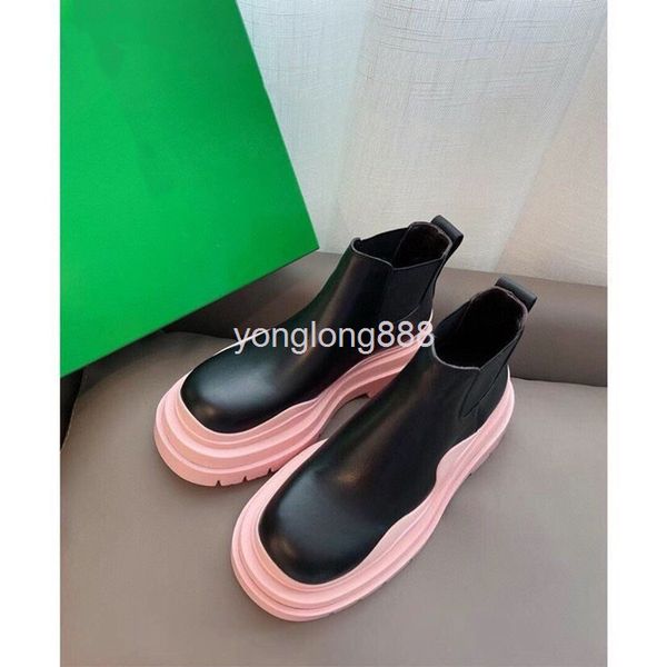 boots high end quality avocado green short boots women's english style leather big head chelsea muffin heightening shoes, Black
boots high end quality avocado green short boots women's english style leather big head chelsea muffin heightening shoes, Black