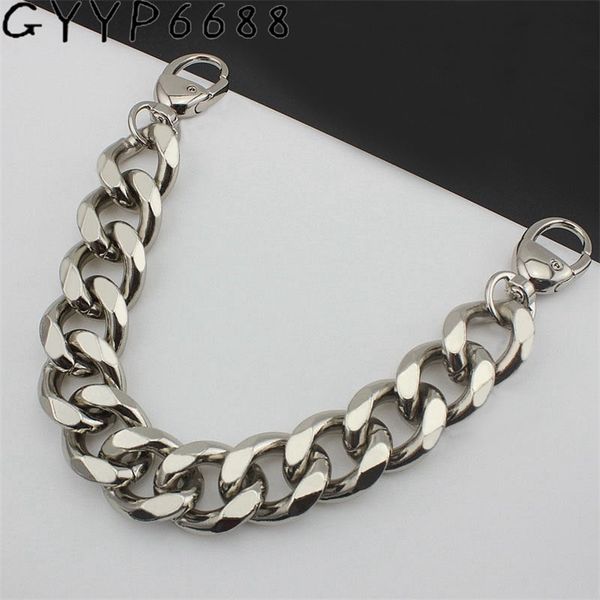 3 colors 22mm thick aluminum chain light weight bags strap bag parts diy handles easy matching accessory handbag straps bag 220713, Black
3 colors 22mm thick aluminum chain light weight bags strap bag parts diy handles easy matching accessory handbag straps bag 220713, Black