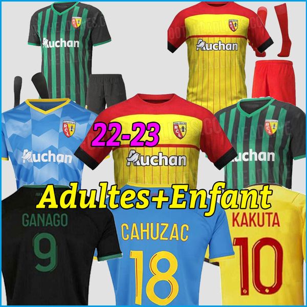 2021 2022 2023 rc lens soccer jerseys fofana ganago 21/22/23 home away kakuta gradit fortes perez third football shirt men kids kit sock ful, Black;yellow
2021 2022 2023 rc lens soccer jerseys fofana ganago 21/22/23 home away kakuta gradit fortes perez third football shirt men kids kit sock ful, Black;yellow