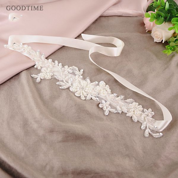 fashion women wedding dress belt lace applique flowers pearls crystal bridal sash belt for party girl, White
fashion women wedding dress belt lace applique flowers pearls crystal bridal sash belt for party girl, White