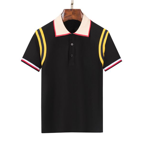 men polos luxury designer letter print fashion high street hip hop streetwear casual business polo t shirts, White;black
men polos luxury designer letter print fashion high street hip hop streetwear casual business polo t shirts, White;black