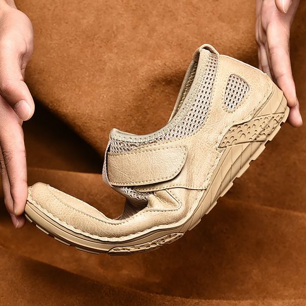 soft handmade casual shoes for men outdoor slip on flat footwear hard-wearing mens casual loafers footwear breathable mesh shoes, Black
soft handmade casual shoes for men outdoor slip on flat footwear hard-wearing mens casual loafers footwear breathable mesh shoes, Black