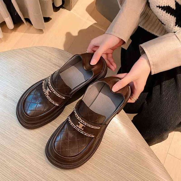 sandals xiaoxiangfeng lefu shoes women's one foot chain lazy single net red british style small leather spring vrzl, Black
sandals xiaoxiangfeng lefu shoes women's one foot chain lazy single net red british style small leather spring vrzl, Black
