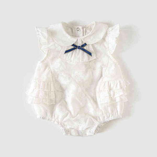 koki baby romper girl white cotton korean cute pretty bodysuit summer cotton princesss tute newborn clothes g220510, Blue
koki baby romper girl white cotton korean cute pretty bodysuit summer cotton princesss tute newborn clothes g220510, Blue