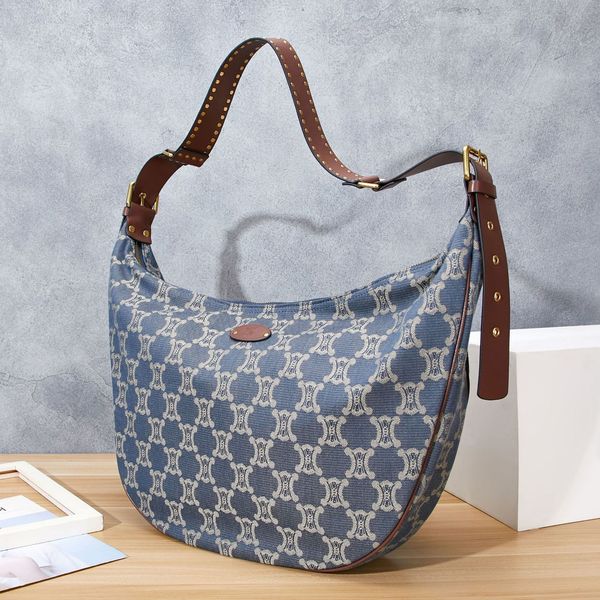 designer bags 2022 spring summer new fashion leisure one shoulder vagrant personalized simple color contrast women's diagonal denim
designer bags 2022 spring summer new fashion leisure one shoulder vagrant personalized simple color contrast women's diagonal denim