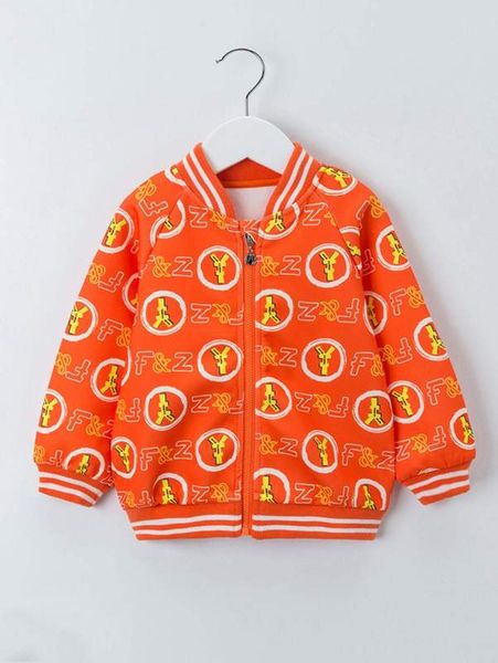 yingzifang toddler boys neon orange allover letter graphic bomber jacket she, Blue;gray
yingzifang toddler boys neon orange allover letter graphic bomber jacket she, Blue;gray