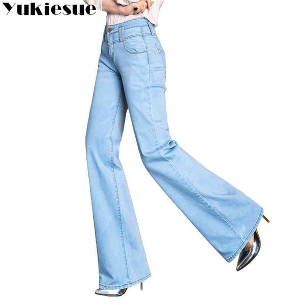 women s new fashion street chic vintage loose wide leg flare jeans for women pants spring fall stylish denim trousers female 210412, Blue
women s new fashion street chic vintage loose wide leg flare jeans for women pants spring fall stylish denim trousers female 210412, Blue