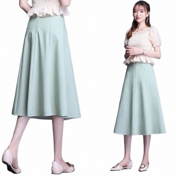 elegant high chic skirt women casual a-line midi skirts office lady slim summer autumn d6dj#, Black
elegant high chic skirt women casual a-line midi skirts office lady slim summer autumn d6dj#, Black