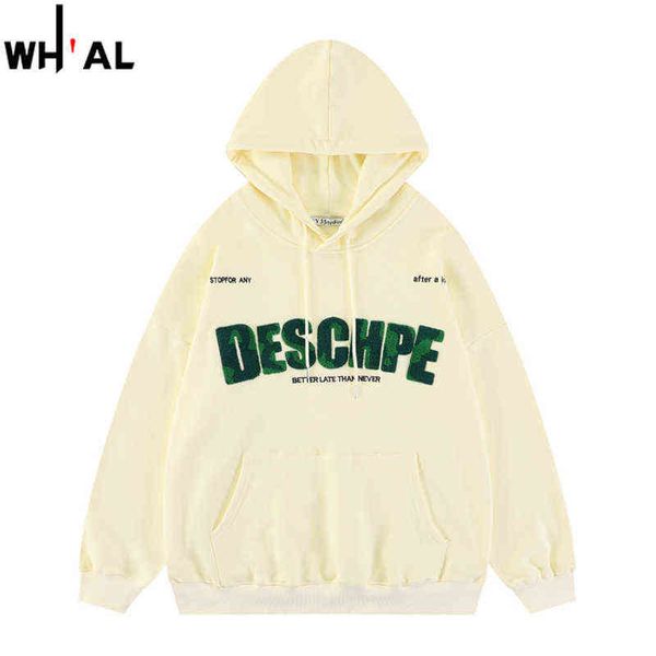 men sweatshirt hoodie harujuku camouflage towel fleece patch letter embroidery streetwear hoodies 2022 hip hop men's clothing t220726, Black
men sweatshirt hoodie harujuku camouflage towel fleece patch letter embroidery streetwear hoodies 2022 hip hop men's clothing t220726, Black