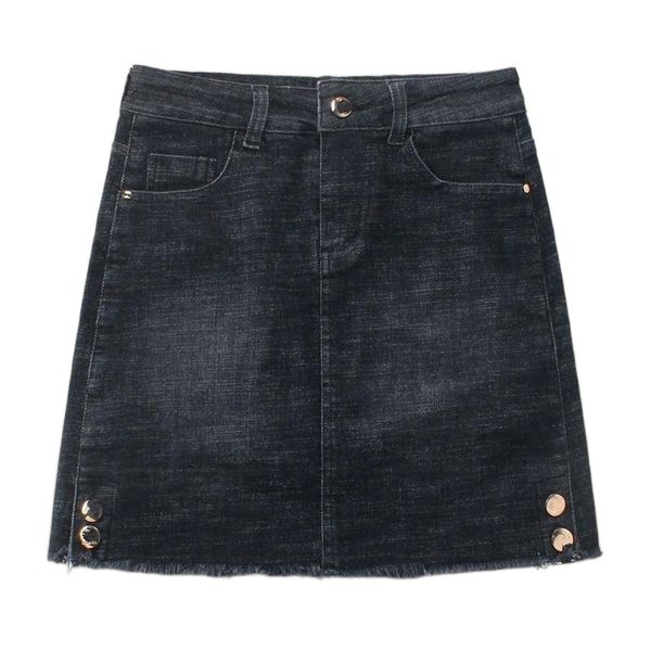 skirts spring summer elegant women high waist slim black denim skirt pockets jeans a-line u4nq#
skirts spring summer elegant women high waist slim black denim skirt pockets jeans a-line u4nq#