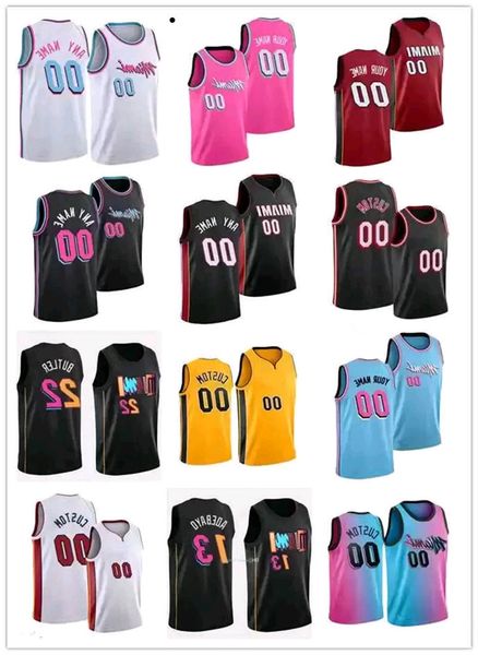 75th custom mens womens youth miami''heat''jersey kyle 7 lowry jimmy 22 butler 4 victor oladipo 13 bam adebayo basketbal, Black;red
75th custom mens womens youth miami''heat''jersey kyle 7 lowry jimmy 22 butler 4 victor oladipo 13 bam adebayo basketbal, Black;red