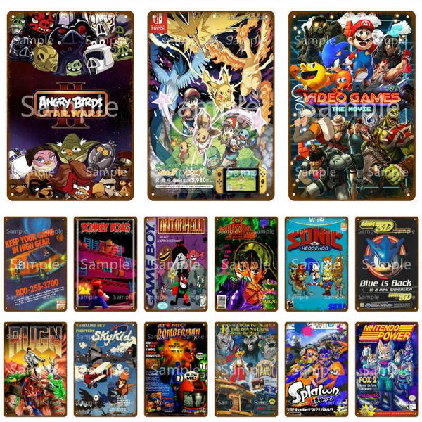 the movie video game art poster print wall art painting for living room home decor vintage metal signs comic wall sticker
the movie video game art poster print wall art painting for living room home decor vintage metal signs comic wall sticker