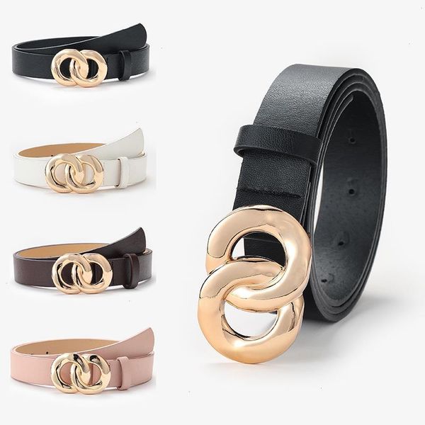 women belts soft faux leather double ring buckle waistband vintage decorative casual tighten all-match long ladies belt, Black;brown
women belts soft faux leather double ring buckle waistband vintage decorative casual tighten all-match long ladies belt, Black;brown