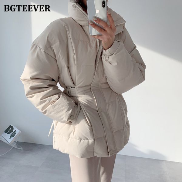 elegant turtleneck cotton padded women parkas 2021 winter warm loose full sleeve single-breasted female jacket coat, Tan;black
elegant turtleneck cotton padded women parkas 2021 winter warm loose full sleeve single-breasted female jacket coat, Tan;black