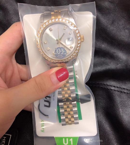 fashion womens watch 31mm date just dial automatic mechanical movement mp maker sapphire glass stainless steel clasp female wristwatch montr, Slivery;brown
fashion womens watch 31mm date just dial automatic mechanical movement mp maker sapphire glass stainless steel clasp female wristwatch montr, Slivery;brown