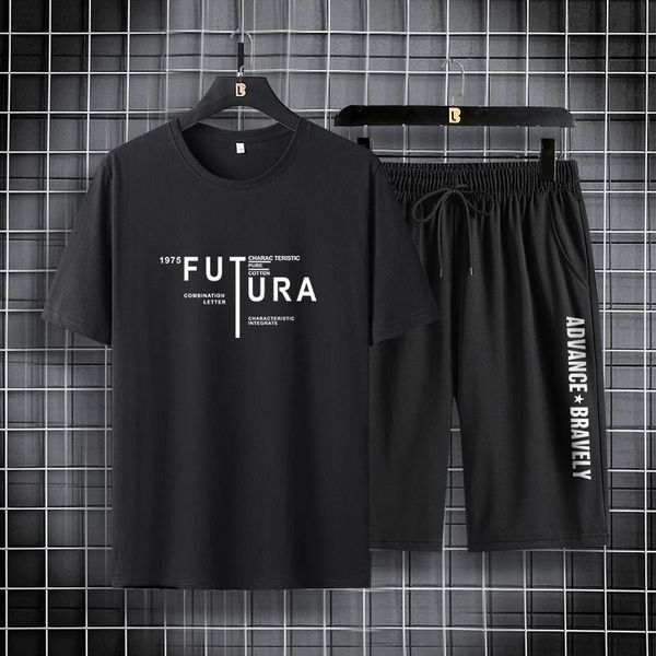 men's tracksuits mensummer tracksuit men t-shirt and shorts set cotton casual short sleeve mens 2 piece sports suit fashion wearmen, Gray
men's tracksuits mensummer tracksuit men t-shirt and shorts set cotton casual short sleeve mens 2 piece sports suit fashion wearmen, Gray