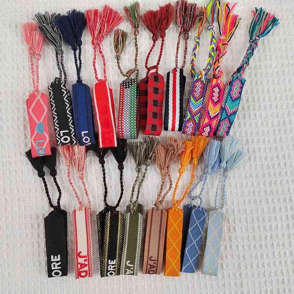 d home bohemian woven ribbon tassel letter 2022 latest designer fashion brand men and women same style bracelet factory online export, Golden;silver
d home bohemian woven ribbon tassel letter 2022 latest designer fashion brand men and women same style bracelet factory online export, Golden;silver