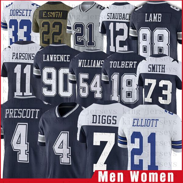 4 dak prescott football jersey 21 ezekiel elliott ceedee lamb trevon diggs micah parsons emmitt tyler smith jalen tolbert sam williams, Black;red
4 dak prescott football jersey 21 ezekiel elliott ceedee lamb trevon diggs micah parsons emmitt tyler smith jalen tolbert sam williams, Black;red