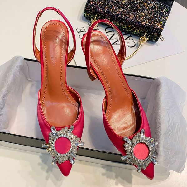 women pumps sandals luxury crystal slingback high heels summer bride shoes comfortable cup heeled party wedding shoes woman pump, Black
women pumps sandals luxury crystal slingback high heels summer bride shoes comfortable cup heeled party wedding shoes woman pump, Black