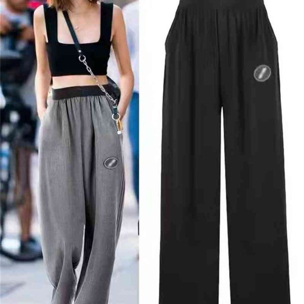 women's pants & capris style of spring wide waist stretch pants, Black;white 
women's pants & capris style of spring wide waist stretch pants, Black;white