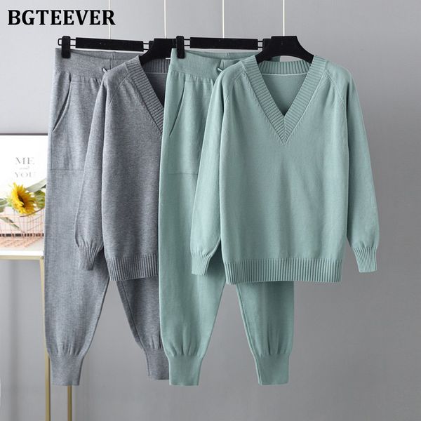 casual loose ladies sweater set v-neck full sleeve pullovers & drawstring harem pants winter women 2 pieces knitted set, White;black
casual loose ladies sweater set v-neck full sleeve pullovers & drawstring harem pants winter women 2 pieces knitted set, White;black