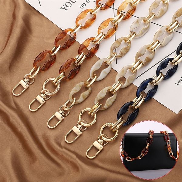 4060cm acrylic handbag shoulder strap diy chain resin chains handles belt parts bag accessories 220713, Black
4060cm acrylic handbag shoulder strap diy chain resin chains handles belt parts bag accessories 220713, Black