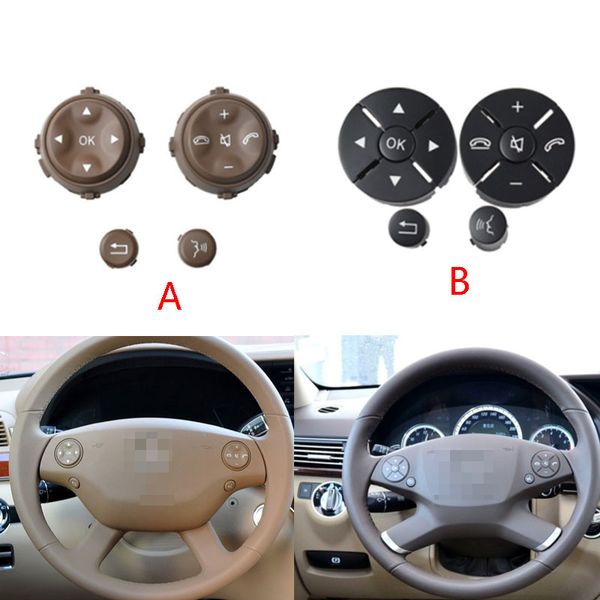 for mercedes-benz s w221 2006-2009 10-13 cl 11- steering wheel switch buttons cruise control knob cover
for mercedes-benz s w221 2006-2009 10-13 cl 11- steering wheel switch buttons cruise control knob cover