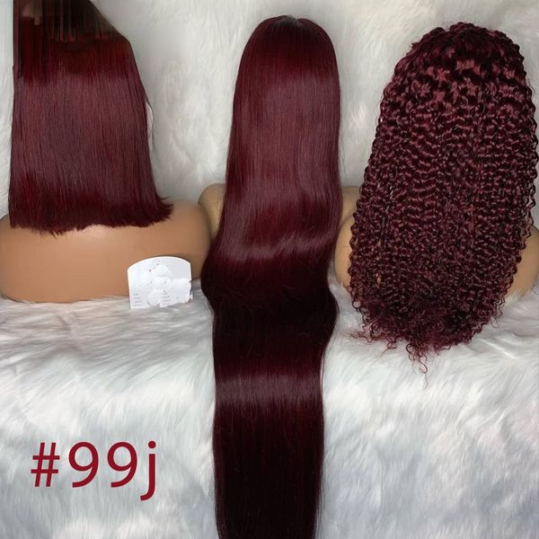 wigleader remy preplucked 99j straight 180% lace frontal wigs bob curly lace wigs, Black
wigleader remy preplucked 99j straight 180% lace frontal wigs bob curly lace wigs, Black