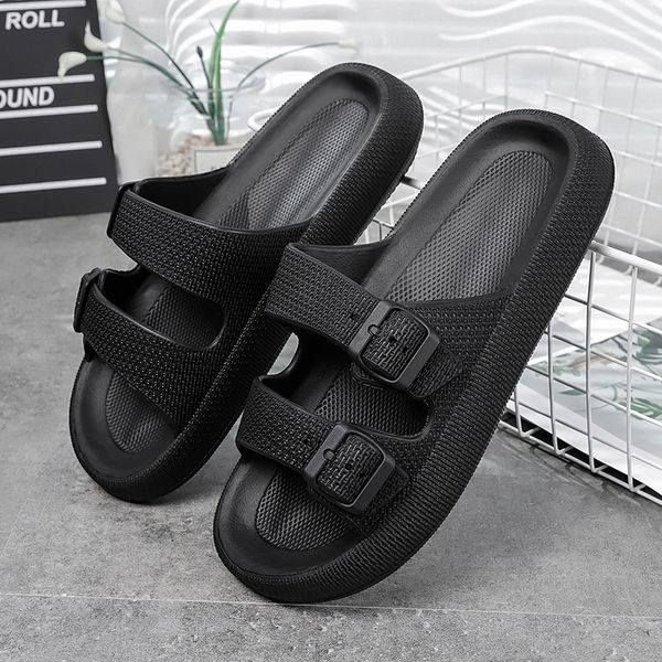 summer slippers men women indoor eva thick platform bathroom slippers fashion soft sole light beach sandal couple big size 47, Black
summer slippers men women indoor eva thick platform bathroom slippers fashion soft sole light beach sandal couple big size 47, Black