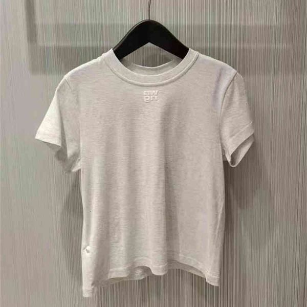 women's t-shirt dawangjia aw summer round neck letter college green printing short sleeve cotton versatile t-shirt, White
women's t-shirt dawangjia aw summer round neck letter college green printing short sleeve cotton versatile t-shirt, White
