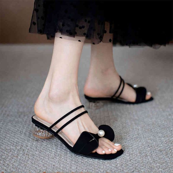 sandals fairy style french two wearing sandals summer thick heel bow crystal slippers to7k, Black
sandals fairy style french two wearing sandals summer thick heel bow crystal slippers to7k, Black