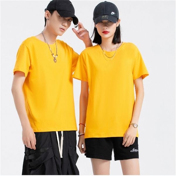 summer girl boy clothes casual cotton shortsleeved tshirt brand loose couple 210320, White
summer girl boy clothes casual cotton shortsleeved tshirt brand loose couple 210320, White