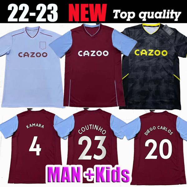 22 23 aston soccer jerseys villa buendia traore barkley 2022 2023 watkins wesley el ghazi m.trezeguet mcginn ings davis football shirt men a, Black;yellow
22 23 aston soccer jerseys villa buendia traore barkley 2022 2023 watkins wesley el ghazi m.trezeguet mcginn ings davis football shirt men a, Black;yellow