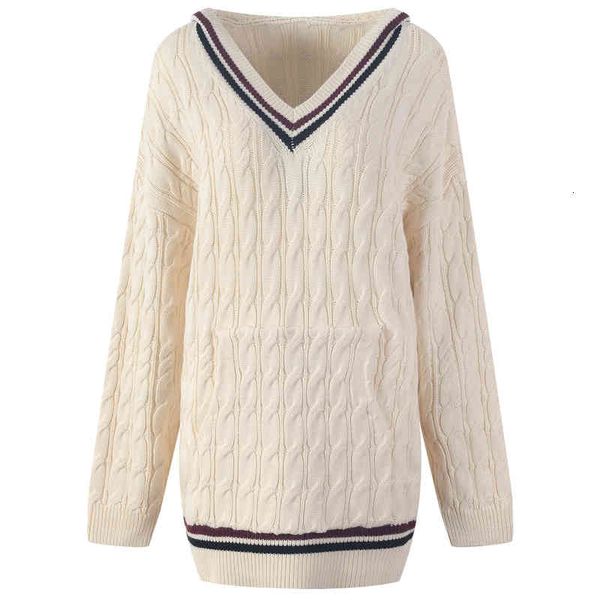 women's knits tees autumn and winter hooded fried dough twist sweater long sleeved korean women's loose trend he86, White
women's knits tees autumn and winter hooded fried dough twist sweater long sleeved korean women's loose trend he86, White