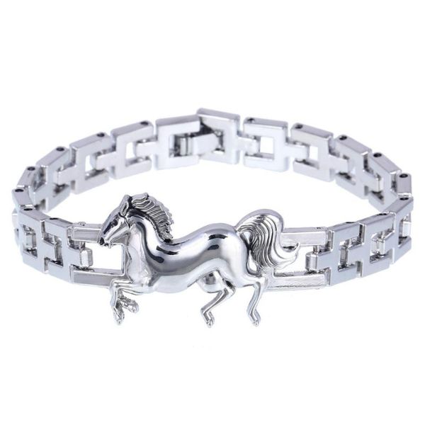 charm bracelets vintage silver plated color horse bracelet men hip-hop rock friends jewelry pulseiras masculinascharm, Golden;silver
charm bracelets vintage silver plated color horse bracelet men hip-hop rock friends jewelry pulseiras masculinascharm, Golden;silver