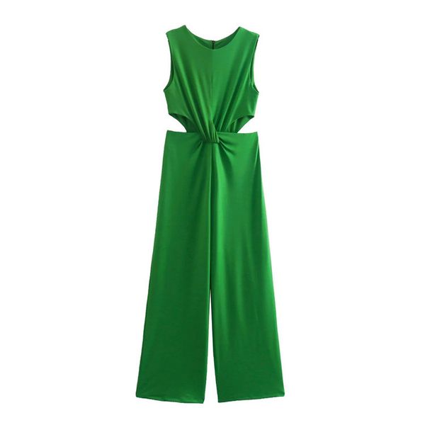 summer women green sleeveless jumpsuit hollow out full length pant jumpsuit, Black;white
summer women green sleeveless jumpsuit hollow out full length pant jumpsuit, Black;white