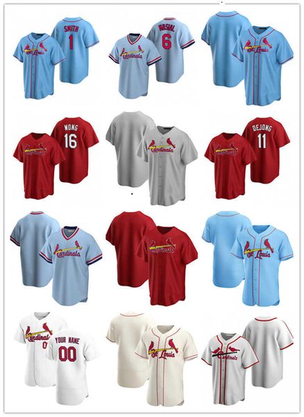 custom jersey st. louis''cardinals''mens women youth 1 ozzie smith 6 stan musial 11 paul dejong 16 kolten wong baseball, Blue;black
custom jersey st. louis''cardinals''mens women youth 1 ozzie smith 6 stan musial 11 paul dejong 16 kolten wong baseball, Blue;black