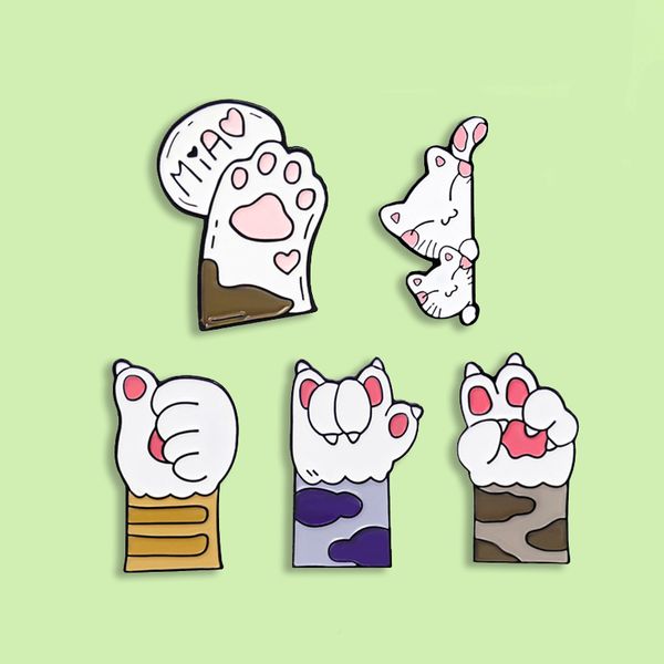 enamel pin custom cat claw brooch badge bag shirt lapel brooch buckle cartoon animal jewelry gift friend, Gray
enamel pin custom cat claw brooch badge bag shirt lapel brooch buckle cartoon animal jewelry gift friend, Gray