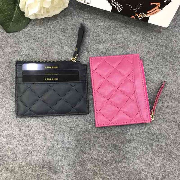 genuine leather fashion small wallet sheepskin luxury designer id card holders zipper slim holder case mini money bag x220331, Red;black
genuine leather fashion small wallet sheepskin luxury designer id card holders zipper slim holder case mini money bag x220331, Red;black