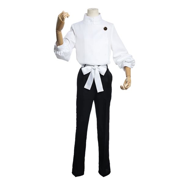 anime cosplay costume jujutsu kaisen white uniform suit yuta okkotsu blouse pants full set for mens, Black
anime cosplay costume jujutsu kaisen white uniform suit yuta okkotsu blouse pants full set for mens, Black