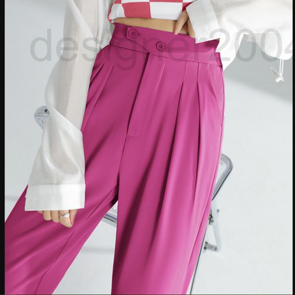 women's pants & capris designer 2022 new spring and summer suit wide leg pants high waist hanging feeling loose straight casual look th, Black;white
women's pants & capris designer 2022 new spring and summer suit wide leg pants high waist hanging feeling loose straight casual look th, Black;white