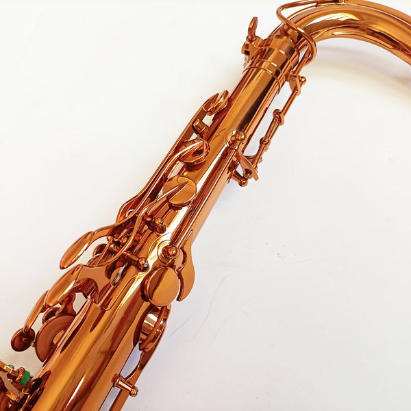 custom mark vi saxophone tenor saxophone 95% copy instruments coffee color copper simulation brass with mouthpiece
custom mark vi saxophone tenor saxophone 95% copy instruments coffee color copper simulation brass with mouthpiece
