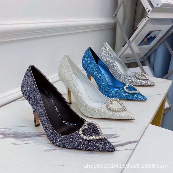 sandals french wedding shoes daily wear bridal design sense pointed thin heel shiny sequin high heels, Black
sandals french wedding shoes daily wear bridal design sense pointed thin heel shiny sequin high heels, Black